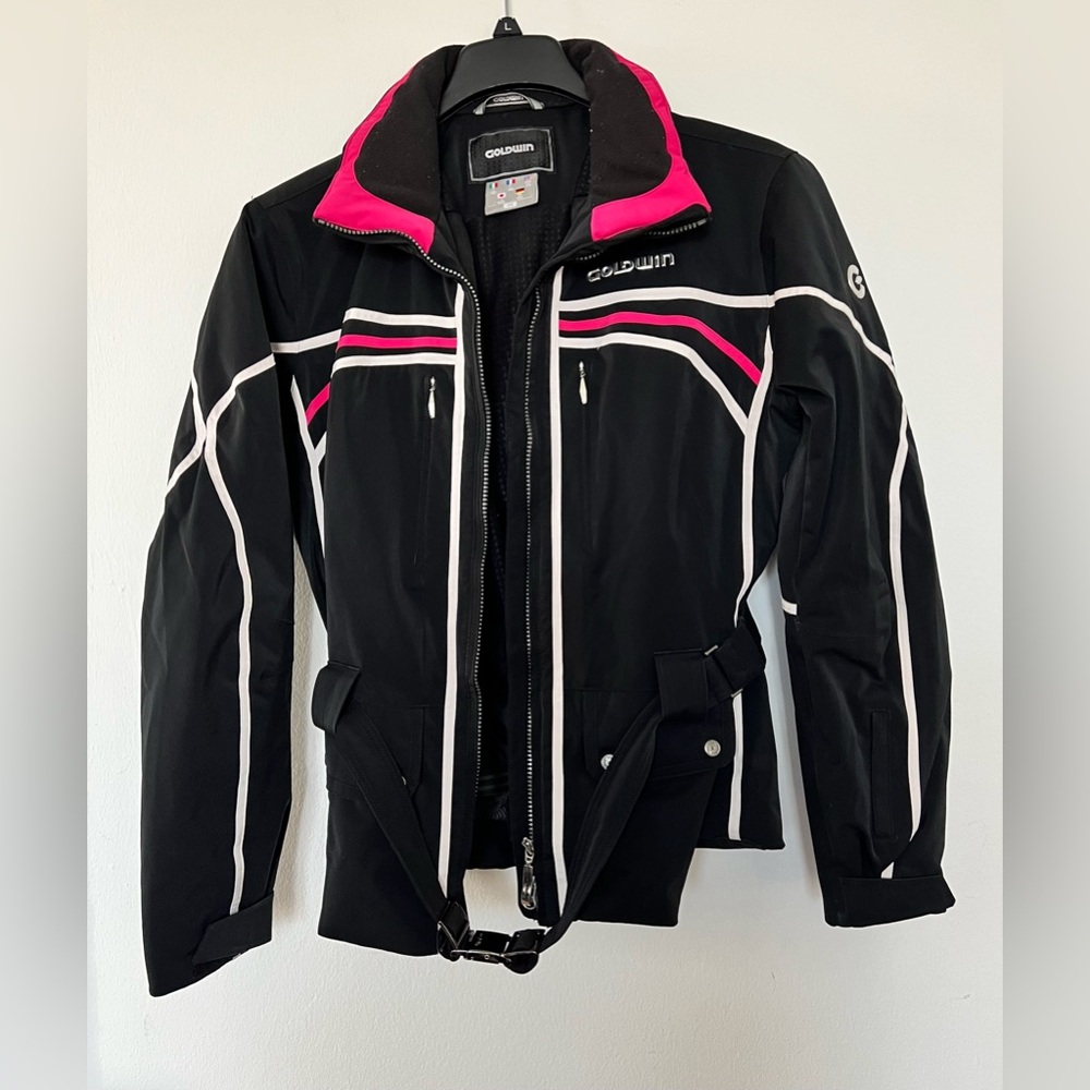 Goldwin Women's Ski Black and Pink Jacket